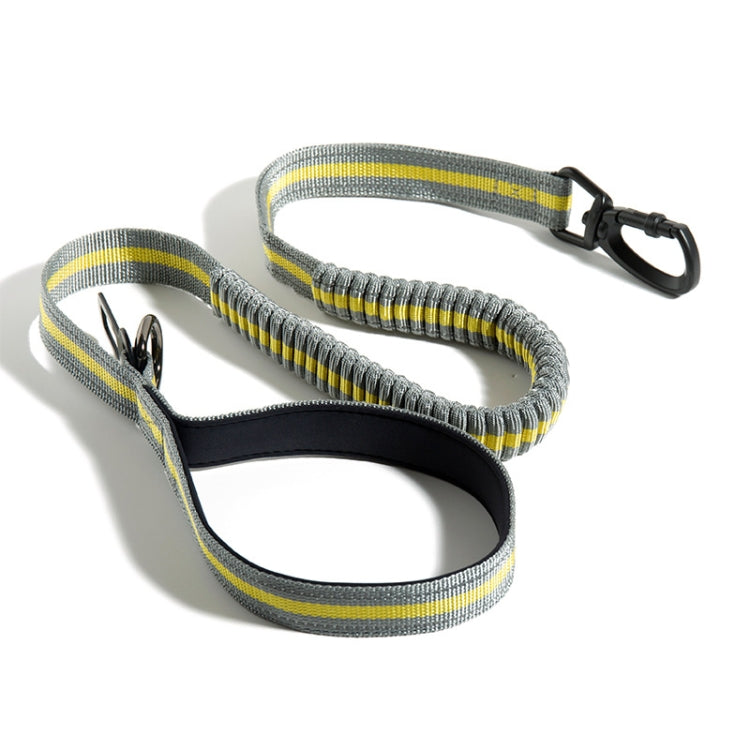 Dog Outdoor Anti-Scourge Traction Rope Nylon Reflective Elastic Stretch Dog Walking Rope