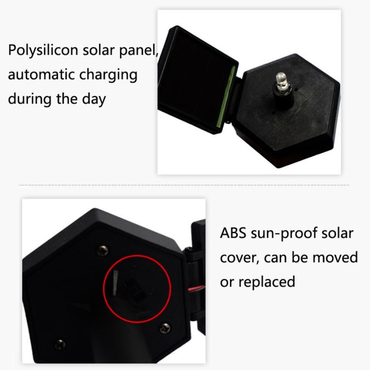 Solar Outdoor Simulation Potted Plants Landscape Lamp LED Courtyard Lawn Light