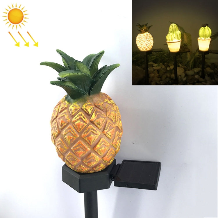Solar Outdoor Simulation Potted Plants Landscape Lamp LED Courtyard Lawn Light