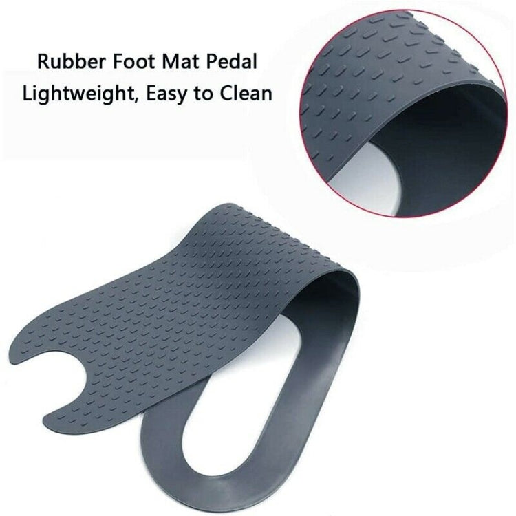 For Xiaomi Mijia M365 8.5 inch Electric Scooter Foot Pad Silicone Anti-Skid Pad