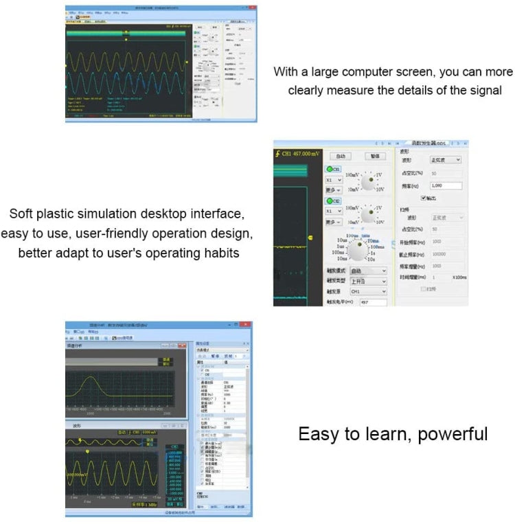 ISDS205A Multifunctional 20M Bandwidth 48MGS/s USB Virtual Digital Oscilloscope PC Spectrum Analyzer and Data Recorder