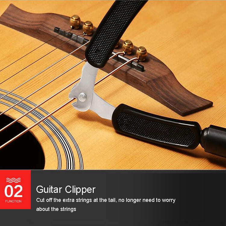 Guitar String Changing Tool Set String Trimmer Winding String Winding Three-in-one Clamp Guitar Accessories