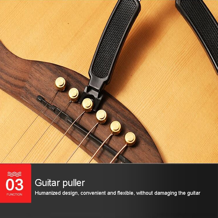 Guitar String Changing Tool Set String Trimmer Winding String Winding Three-in-one Clamp Guitar Accessories