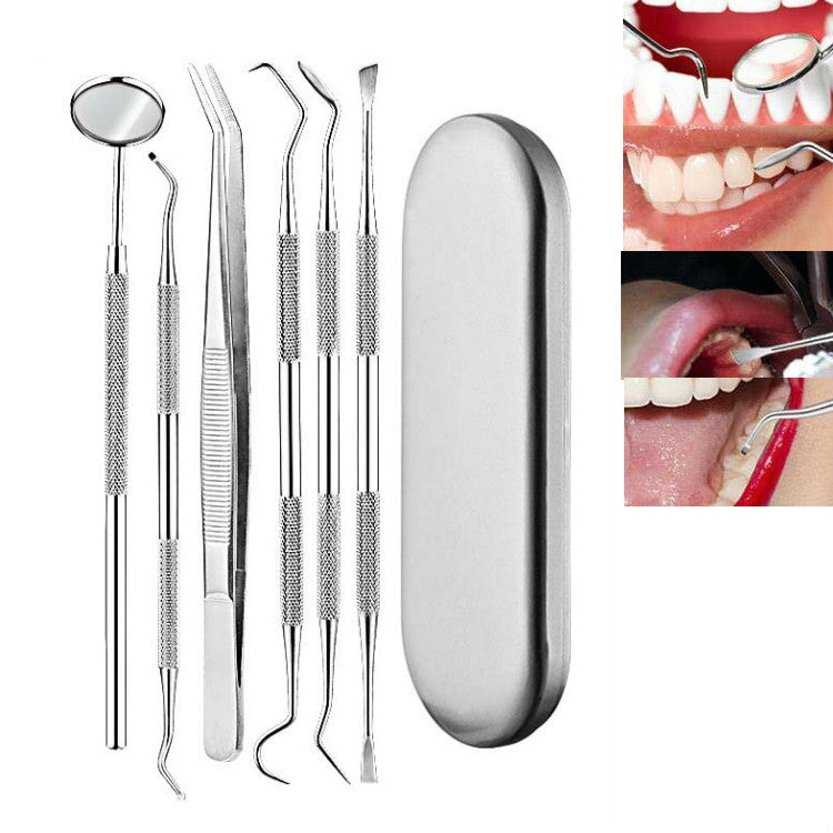 Stainless Steel Dental Tools Dental Care Tartar Tool Dentist Tool Set