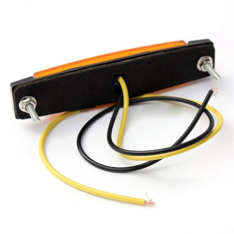 4 PCS 12V 6 SMD Auto Car Bus Truck Wagons External Side Marker Lights LED Trailer Indicator Light Rear Side Lamp