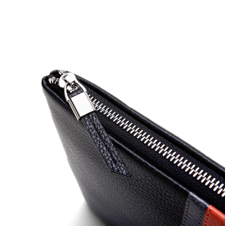 Men Leather Casual Clutch Leather Smart Anti-Theft & Anti-Lost Coin Purse