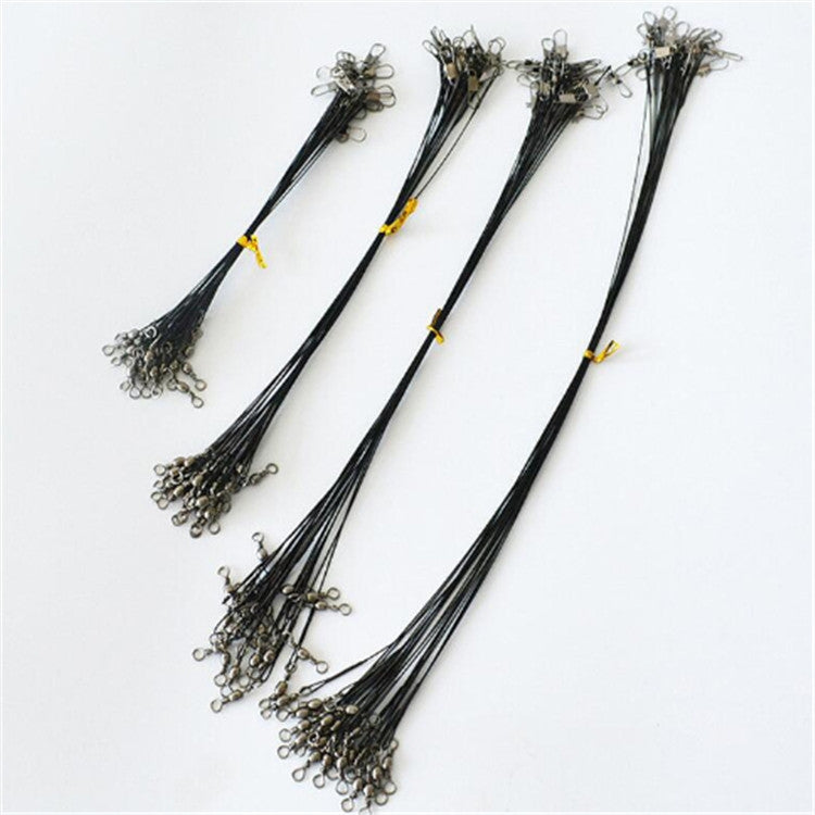 20 PCS Luya Front Wire With Pin Wire Anti-bite Wire