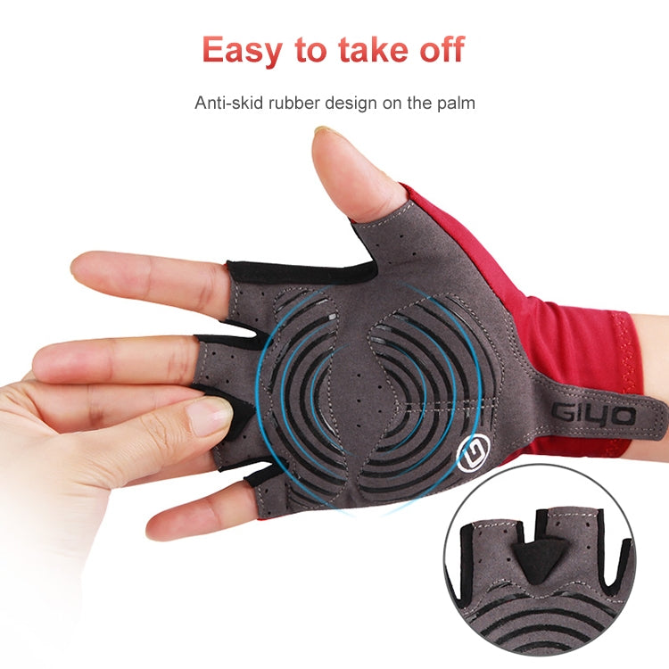 GIYO Outdoor Half-Finger Gloves Mountain Road Bike Cycling Gloves