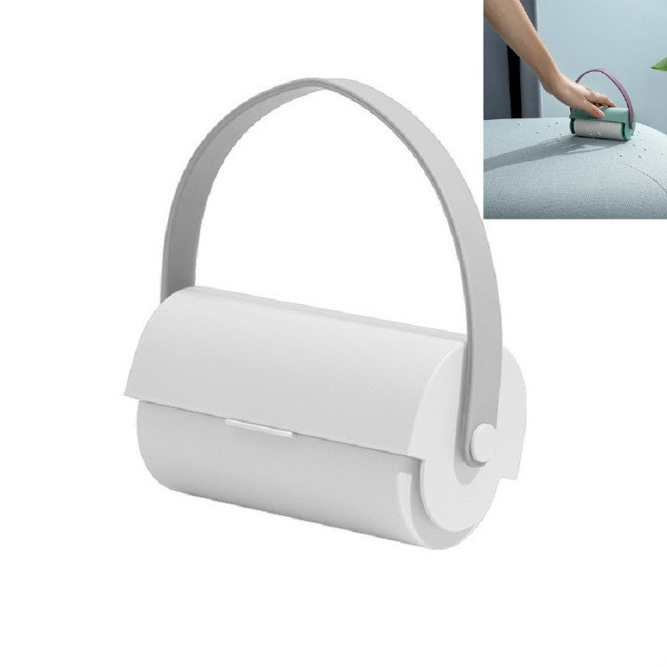 Handheld Lanyard Roller Sticky Hair Clothes Convenient Dust Removal Brush