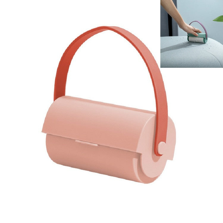Handheld Lanyard Roller Sticky Hair Clothes Convenient Dust Removal Brush