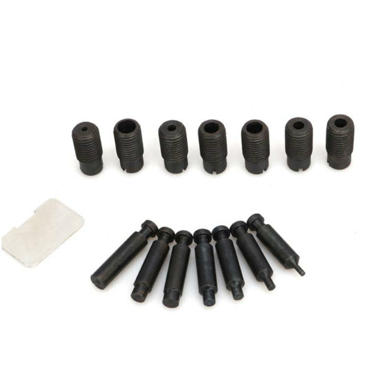 16 in 1 Stainless Steel Copper Aluminum Strip Iron Leather Plastic Manual Punching Pliers Punching Machine Set