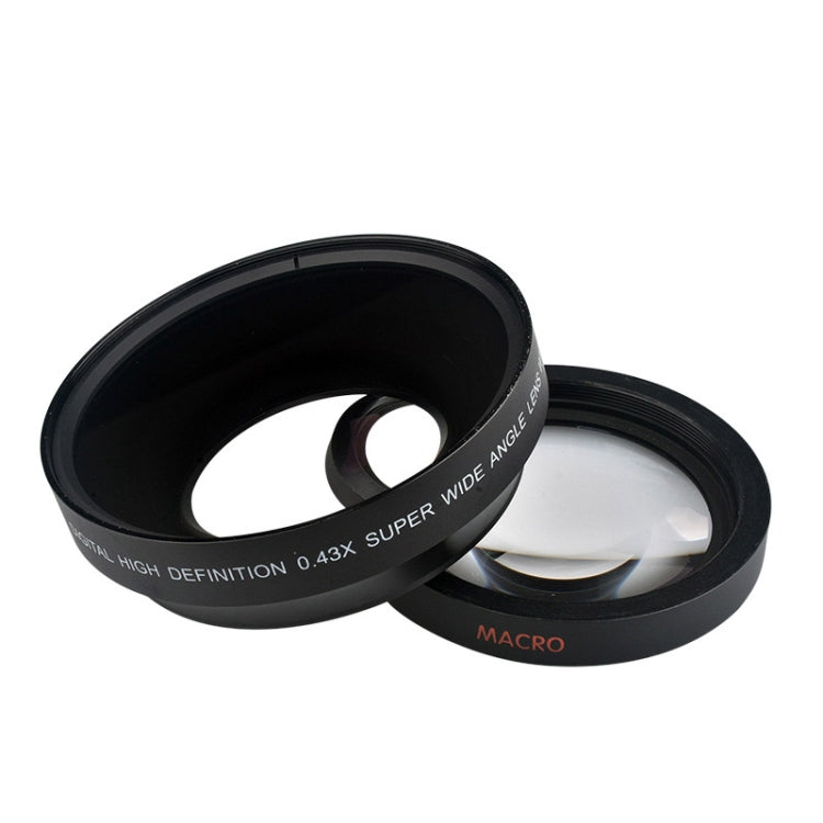 67mm 0.43X Super Wide Angle Fisheye Lens with Macro Lens for Canon