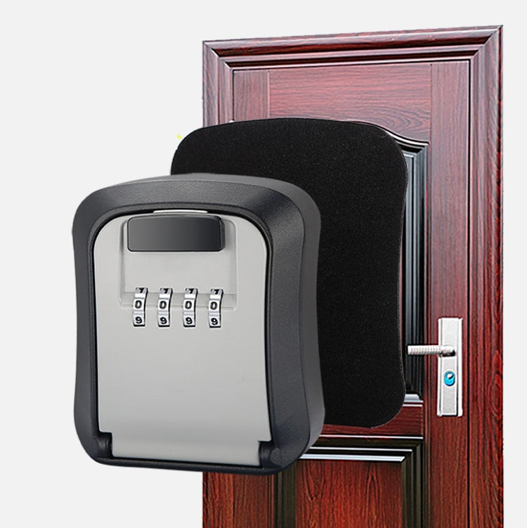 Wall-Mounted Key Code Box Construction Site Home Decoration Four-Digit Code Lock Key Box