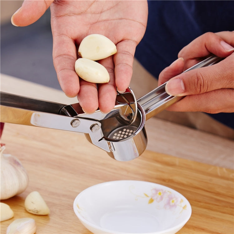Stainless Steel Thick Manual Garlic Masher Garlic Press
