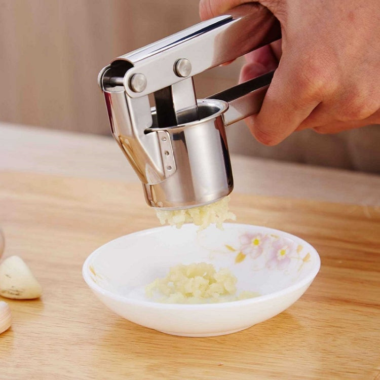 Stainless Steel Thick Manual Garlic Masher Garlic Press
