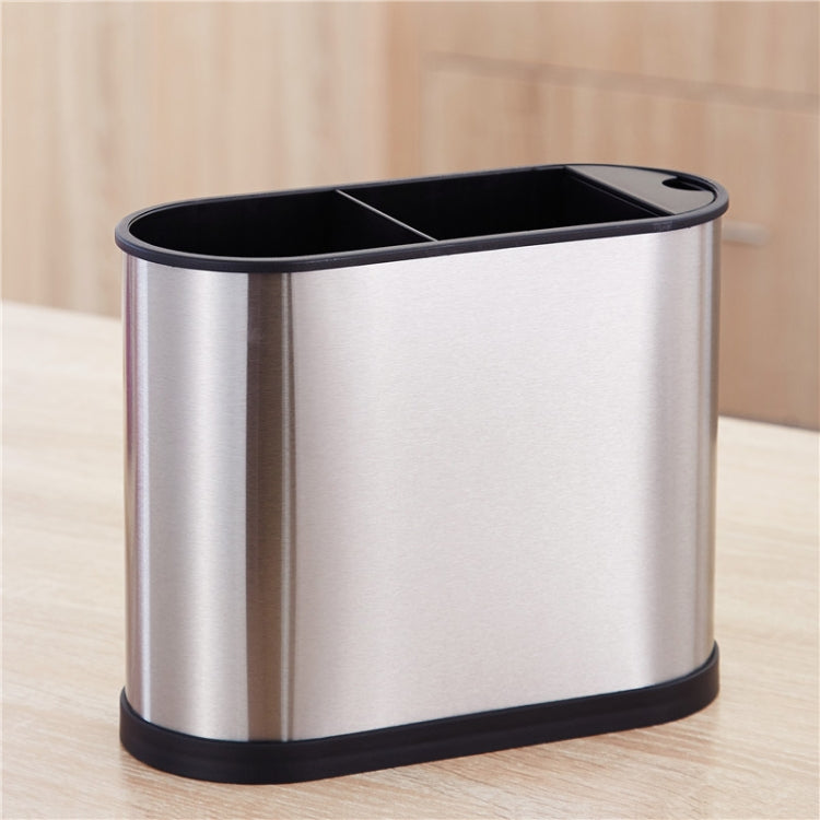 Stainless Steel Chopstick Holder Kitchen Household Tableware Storage Box Drain Cylinder
