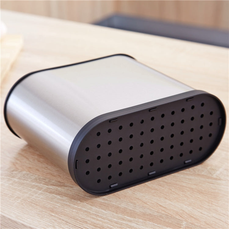 Stainless Steel Chopstick Holder Kitchen Household Tableware Storage Box Drain Cylinder