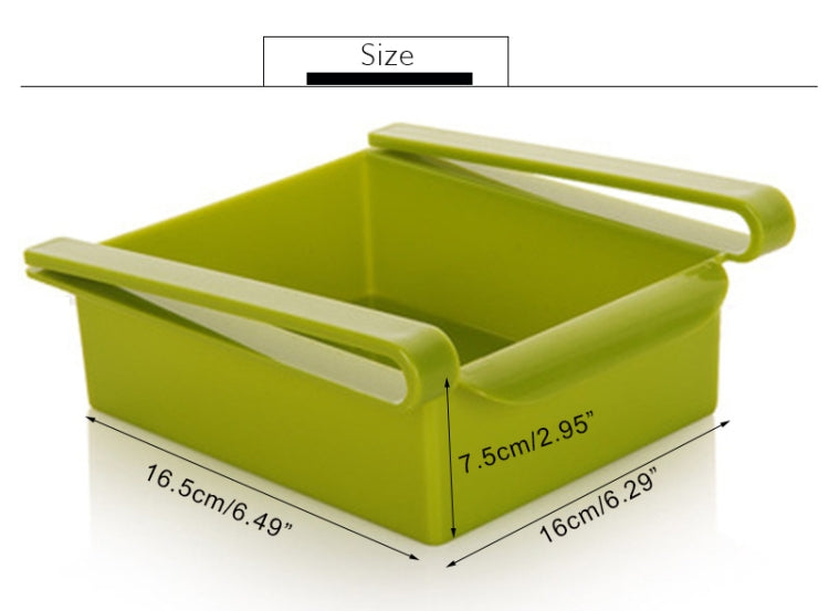 Multifunction Kitchen Refrigerator Storage Rack Fridge Freezer Shelf Holder Pull-out Drawer Organizer