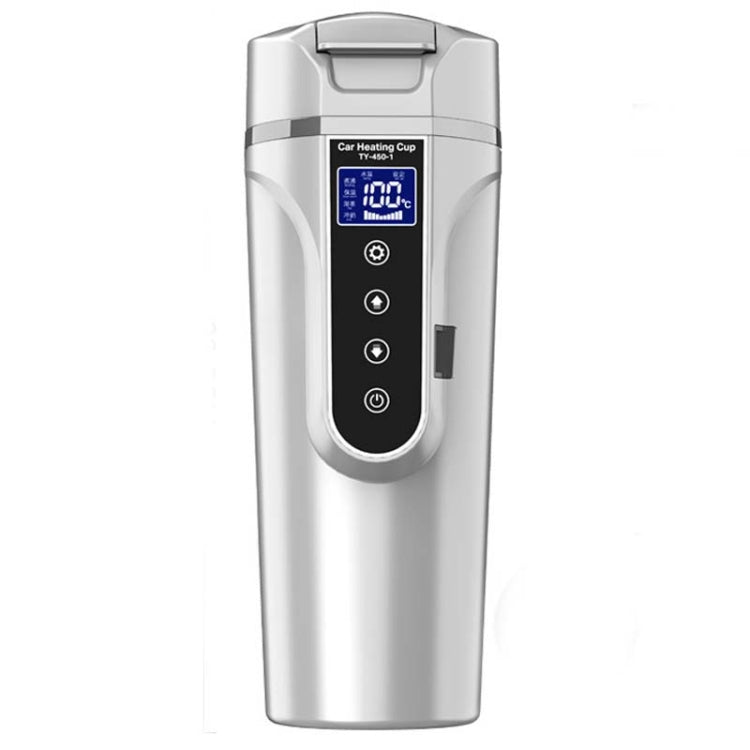 450ml Car Heating Water Bottle Thermos Mug Car Truck Universal Boiling Water Cup