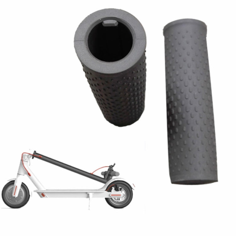 A Pair For Xiaomi Electric Scooter Silicone Car Handles Replace Non-slip Car Handles