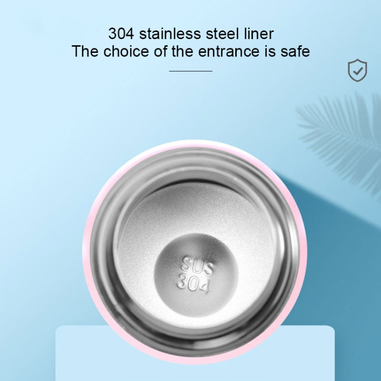 Cartoon Thermos Mug Intelligent Temperature Measurement Color Change Display Temperature Water Cup Couple Children Student Cup