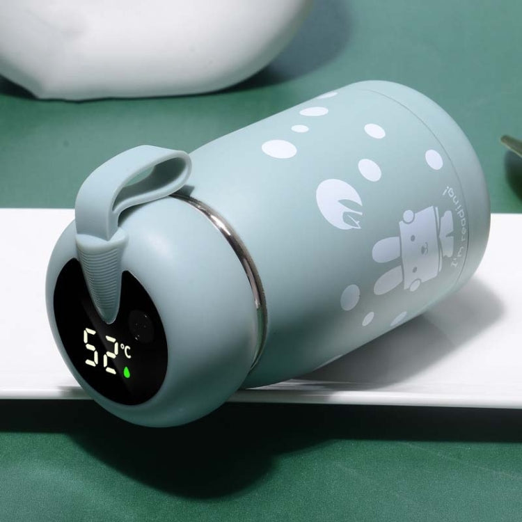 Cartoon Thermos Mug Intelligent Temperature Measurement Color Change Display Temperature Water Cup Couple Children Student Cup