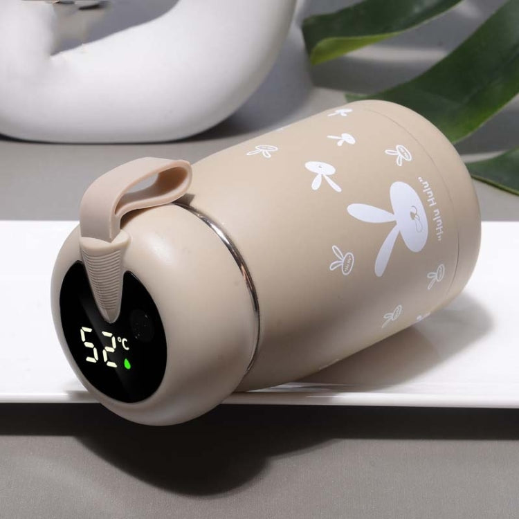 Cartoon Thermos Mug Intelligent Temperature Measurement Color Change Display Temperature Water Cup Couple Children Student Cup