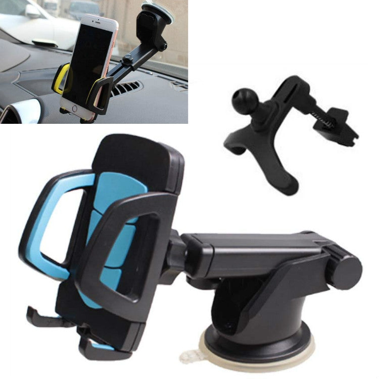 3 Sets Car Phone Holder Car Air Outlet Mobile Phone Holder Suction Cup Navigation Instrument Panel General