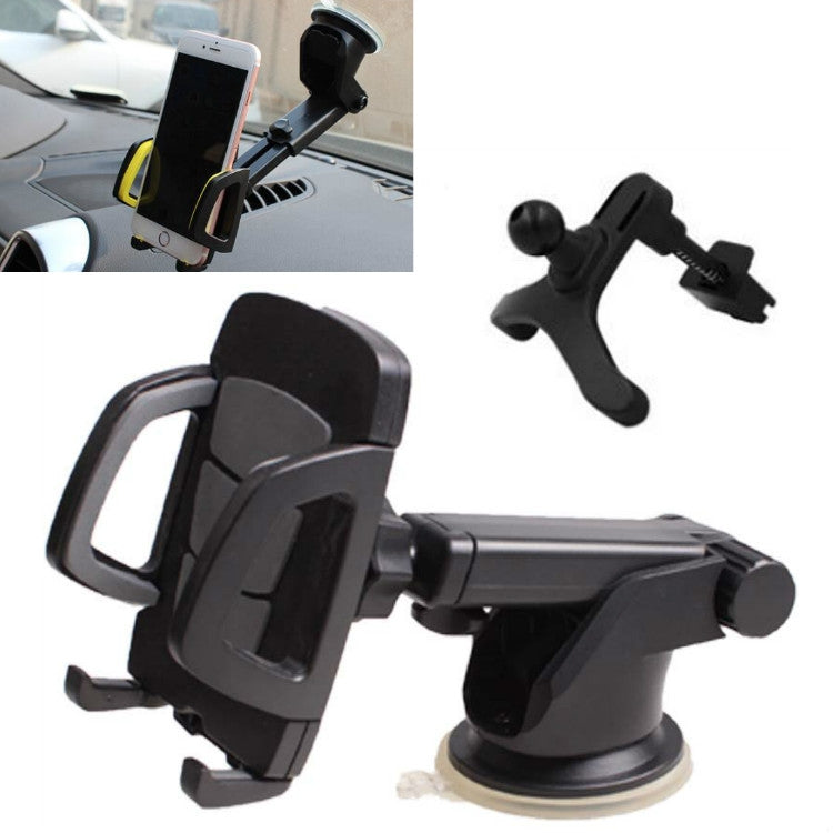 3 Sets Car Phone Holder Car Air Outlet Mobile Phone Holder Suction Cup Navigation Instrument Panel General