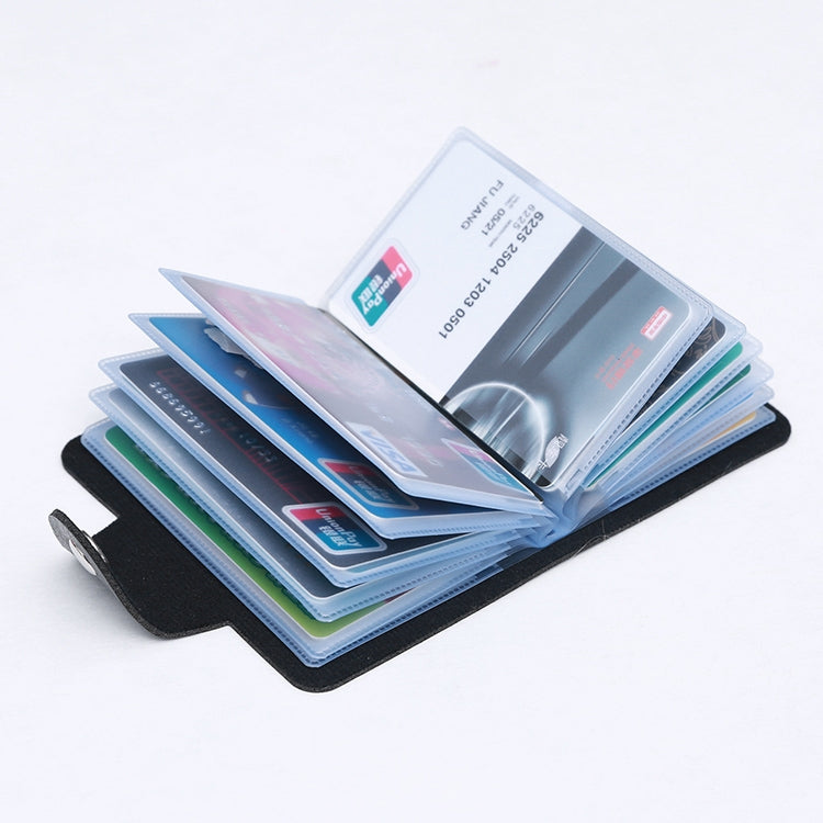 3 PCS Upgraded Version Card Bag Business Card Transparent Protective Cover Color Storage Card Holder
