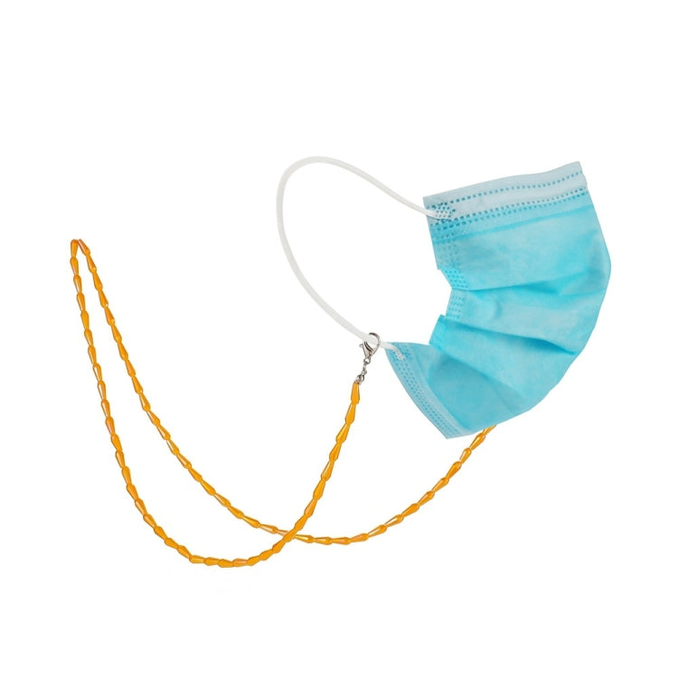 Drop Style Faceted Crystal Mask Lanyard Necklace Chain Glasses Chain