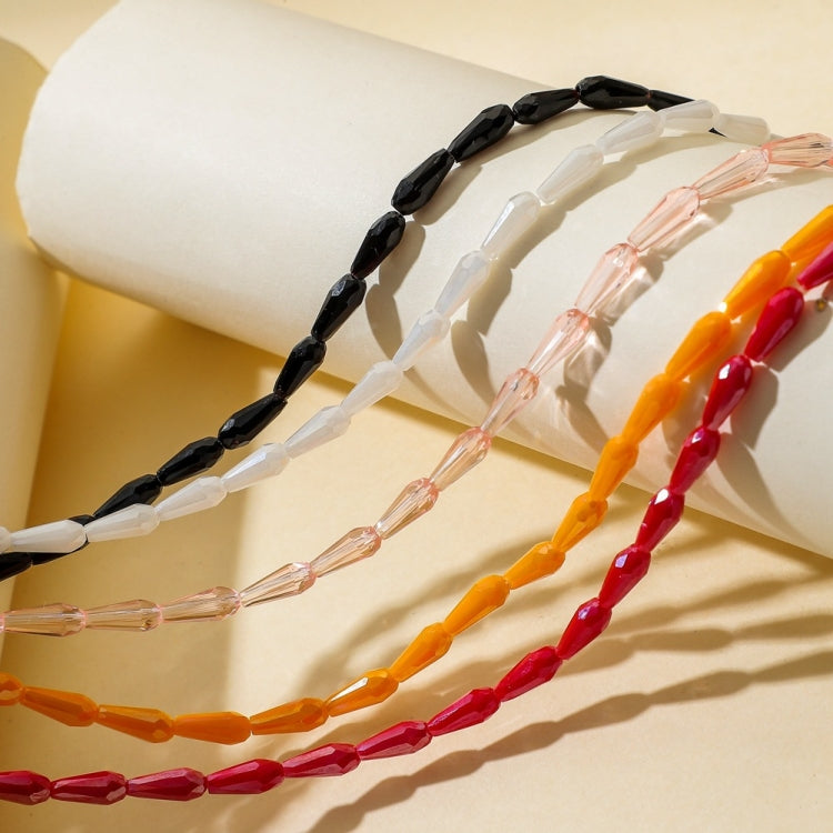 Drop Style Faceted Crystal Mask Lanyard Necklace Chain Glasses Chain