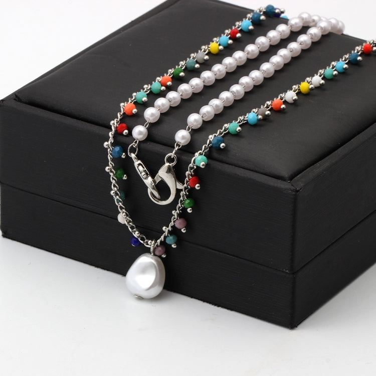 Mask Lanyard Necklace Pearl Chain Glasses Chain