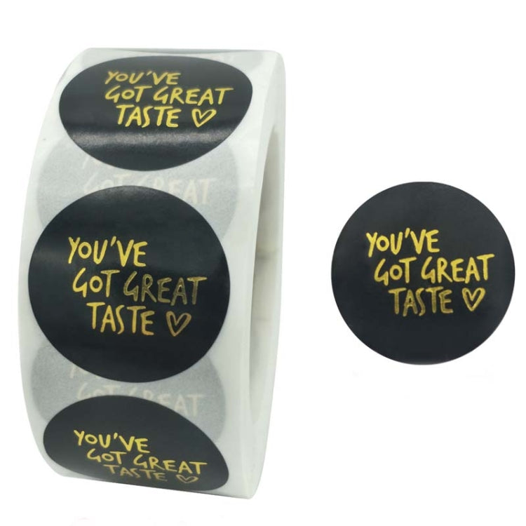 5 PCS  Hot Stamping Thank You Sticker Seal Sticker  Gift Wedding Decoration