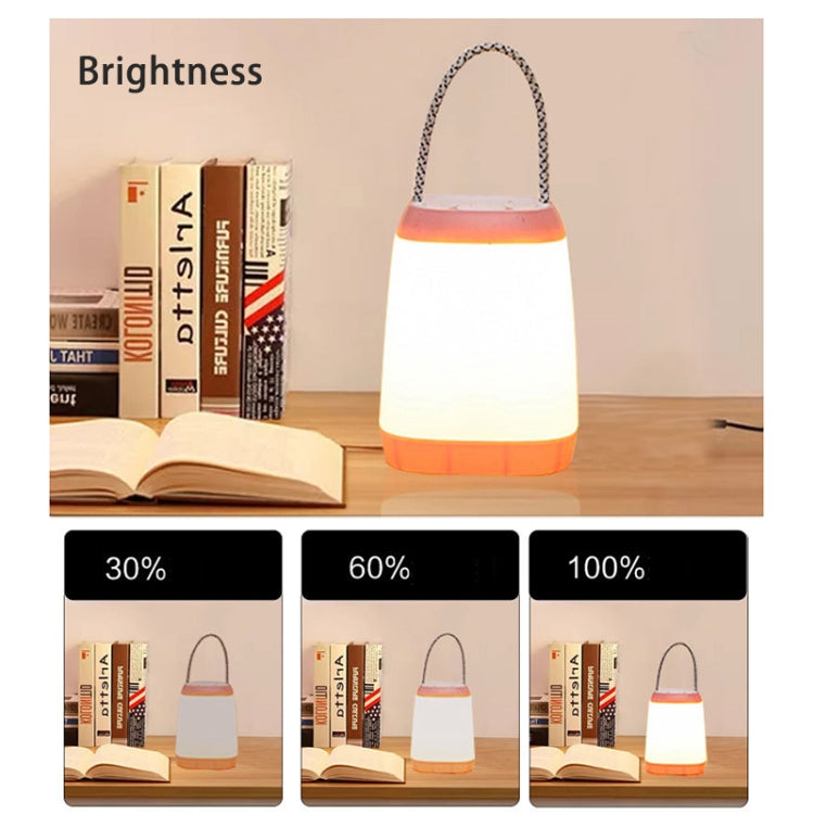 Portable Night Light Bedroom Baby Nursing Eye Protection Bedside Lamp, Dry Battery, USB Charging, Remote Control