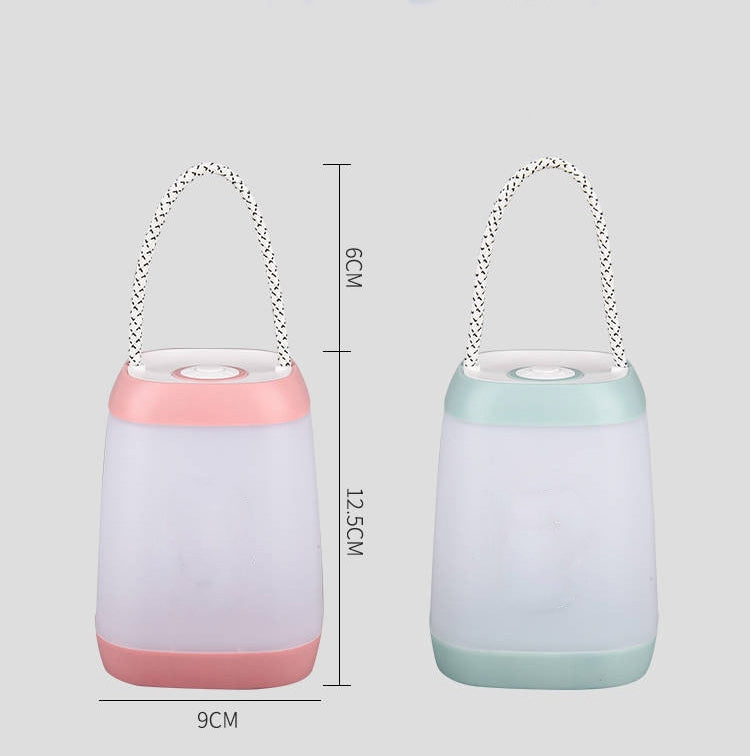 Portable Night Light Bedroom Baby Nursing Eye Protection Bedside Lamp, Dry Battery, USB Charging, Remote Control