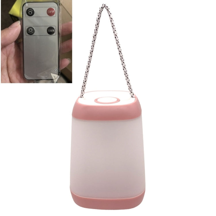 Portable Night Light Bedroom Baby Nursing Eye Protection Bedside Lamp, Dry Battery, USB Charging, Remote Control