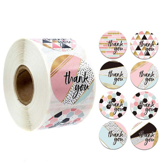 Roll Seal Sticker Thank You Handmade Wedding Decoration Sticker Label