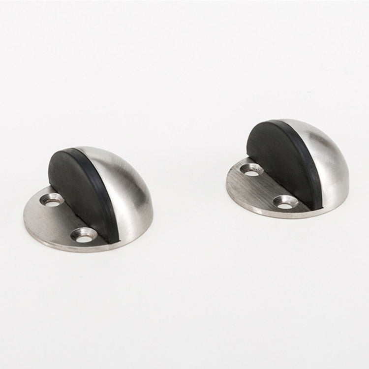2pcs/pack Stainless Steel Door Stop Free Punch Door Top Cabinet Hardware Accessories