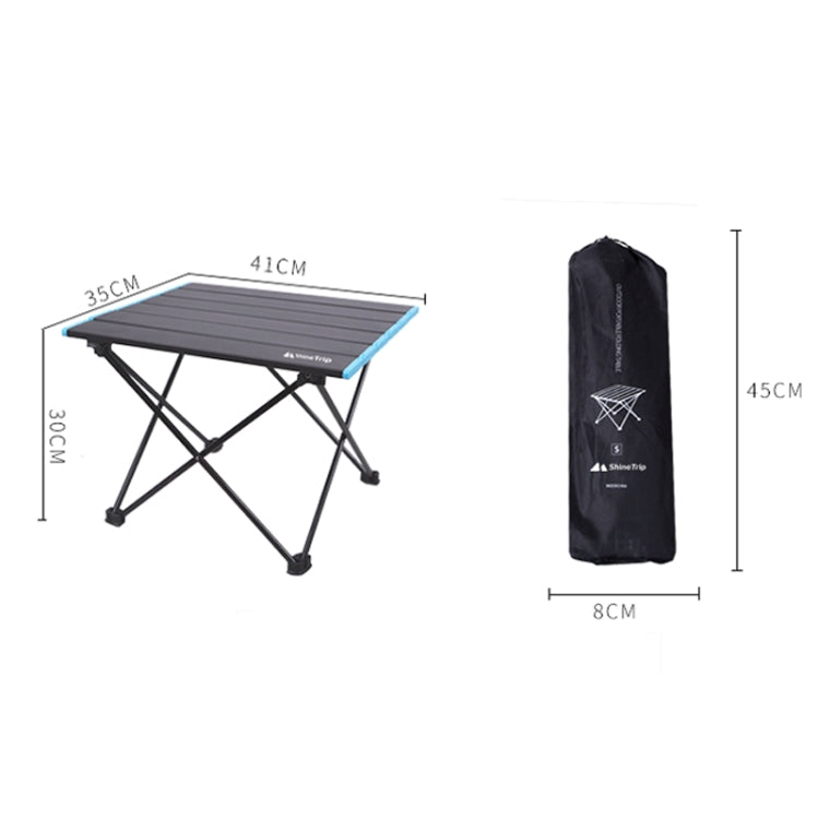Outdoor Aluminum Alloy Folding Table Camping Picnic Portable Folding Table Barbecue Table Stall Small Dining Table