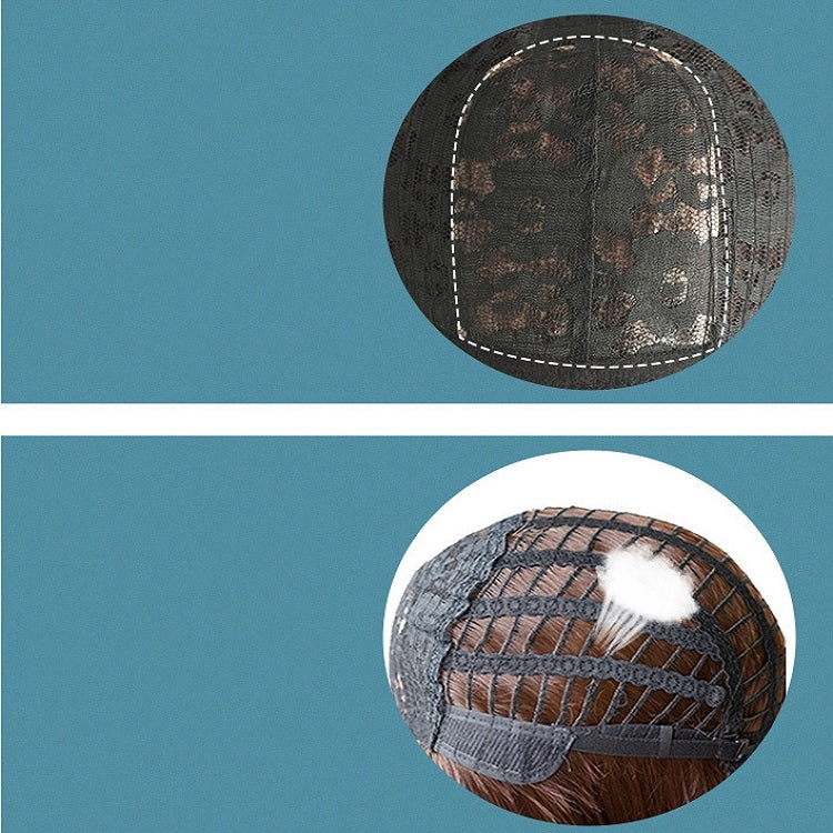 Ladies Long Straight Hair Air Bangs Wig Hair Set