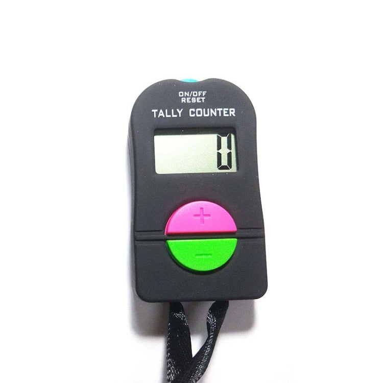 Large-Screen Electronic Digital Display Counter Manual Counter with Lanyard