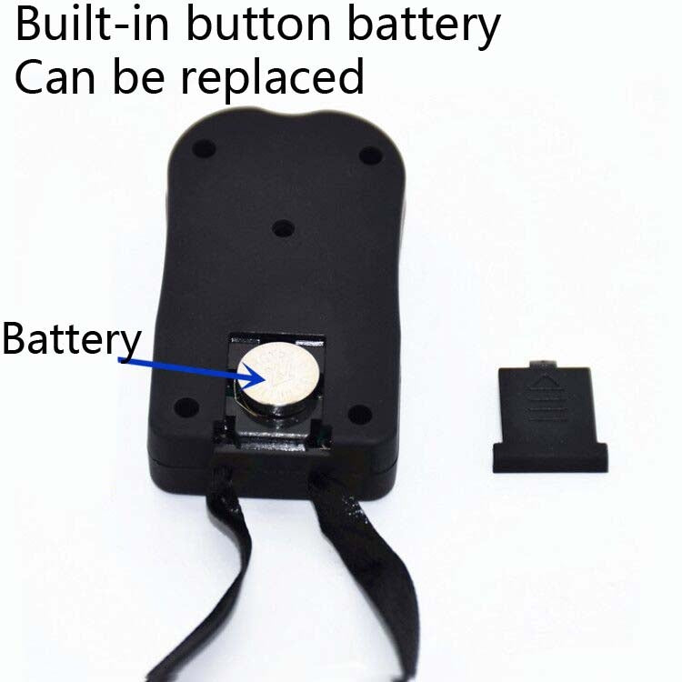 Large-Screen Electronic Digital Display Counter Manual Counter with Lanyard