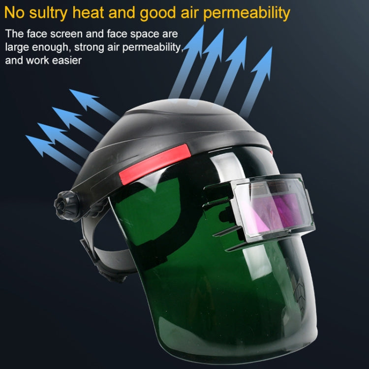 Fully Automatic Dimming Flip Welding Helmet Anti-Ultraviolet Argon Arc Welding Glasses