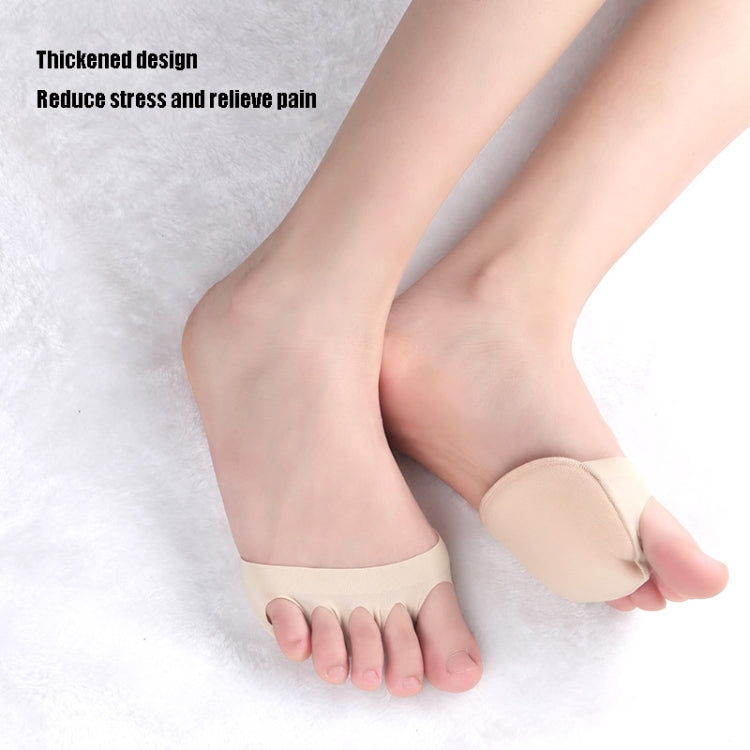 1 Pair  Thin Breathable And Sweat-Absorbent High Heels With Invisible Forefoot Socks, Random Color Delivery