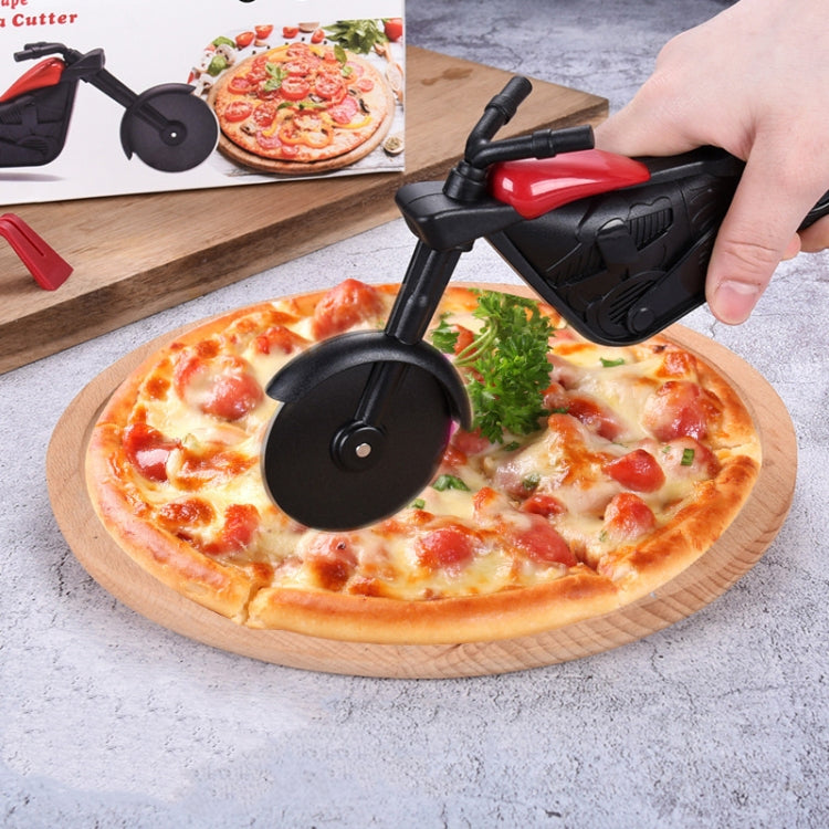 Stainless Steel Motorcycle Shape Pizza Cutter Roller Cutting Pizza Tool