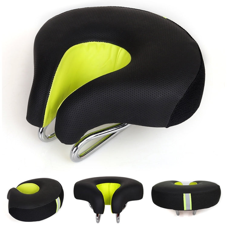 Noseless Bicycle Saddle Mountain Bike Thickened  Soft Cushion