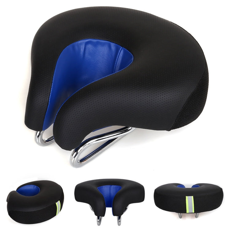 Noseless Bicycle Saddle Mountain Bike Thickened  Soft Cushion