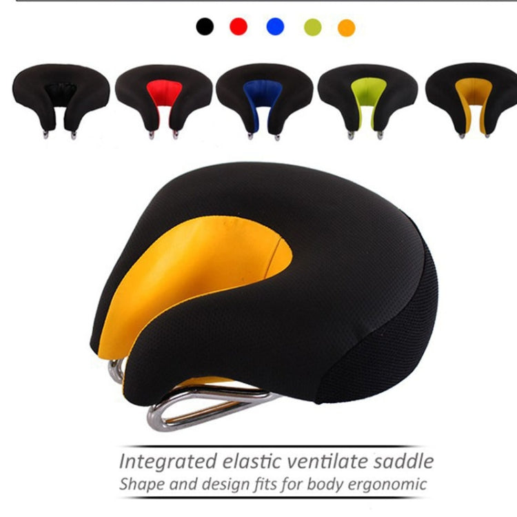 Noseless Bicycle Saddle Mountain Bike Thickened  Soft Cushion