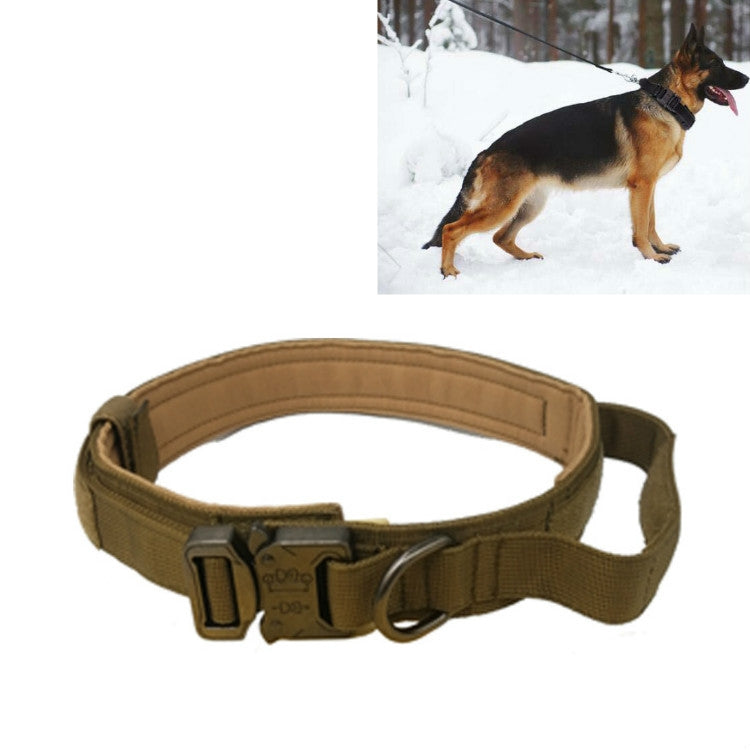 Nylon Thickened Large And Medium-Sized Dog Traction Collar Pet Collar